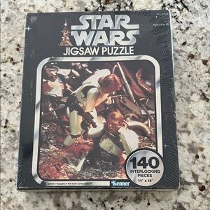 Star Wars Jigsaw Puzzle with Black and White Design